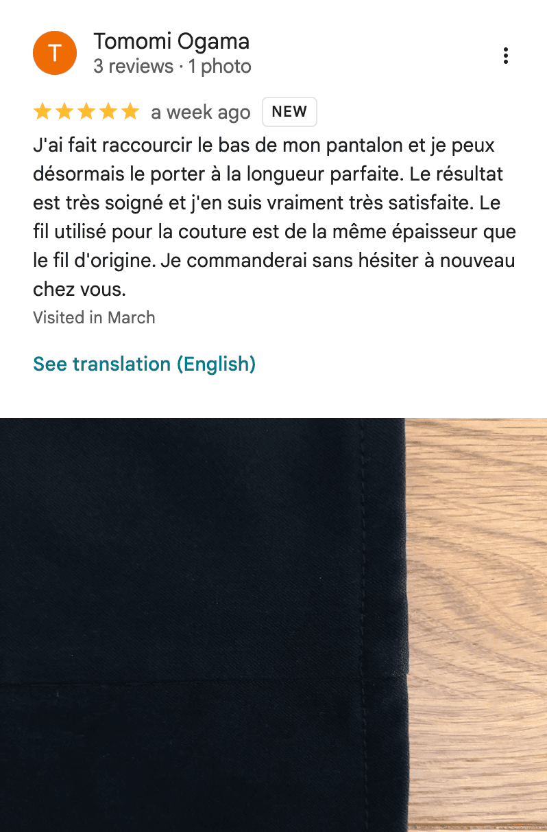 Customer review 2