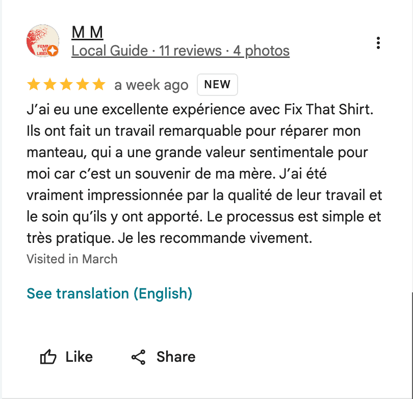 Customer review 3