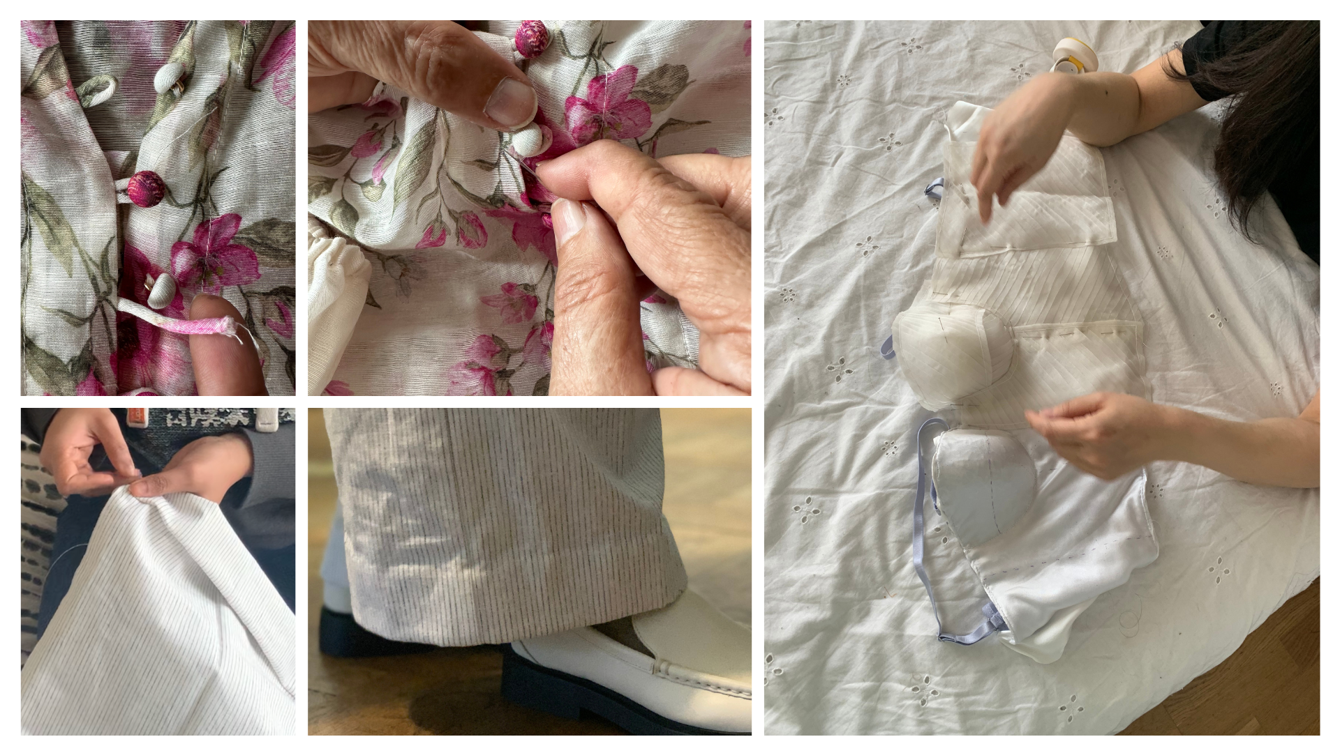 Réparation de chemise